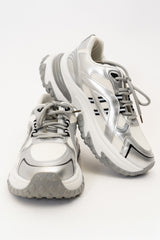 Sneakers running stile sporty-chic
