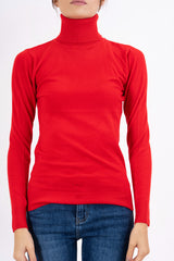 Maglia Dream Basic Dolcevita in Viscosa.