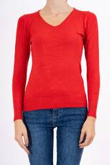 Maglia Dream Basic Scollo a V in Viscosa.