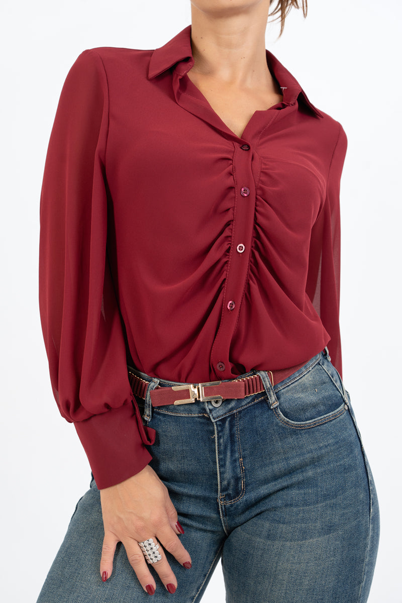 Camicia Draped Glow.