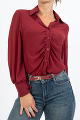 Camicia Draped Glow.