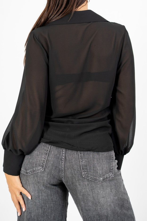 Camicia Draped Glow.