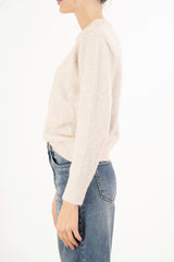 Maglioncino Teddy Chic con toppa ricamata