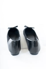 Ballerina bicolore con fiocco