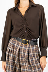 Camicia Draped Glow.