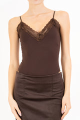 Body Lace Touch con bretelle sottili