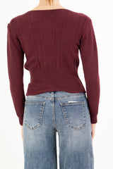 Maglioncino Soft Lines con scollo barca