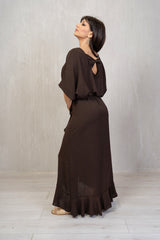 Maglia fiocco schiena chic