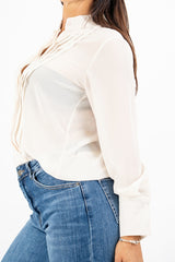 Camicia Georgette Pleats.