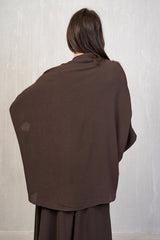 Kimono corto in tessuto fluido