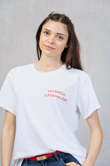T-shirt “Testarda e permalosa”