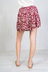 Shorts in viscosa stampa Ramage Estivo