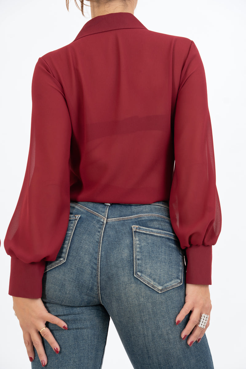 Camicia Draped Glow.