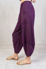 Pantalone Arabesk in tessuto leggero con tasche