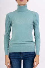 Maglia Dream Basic Dolcevita in Viscosa.