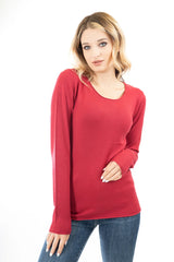 Maglia basic girocollo