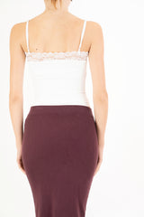 Body Lace Touch con bretelle sottili