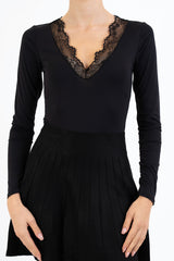 Body LaceDream con pizzo e scollo a V