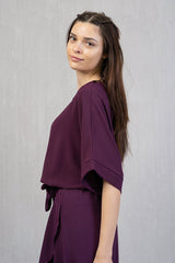 Maglia fiocco schiena chic