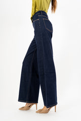 Jeans Wide-Leg Lavaggio Zero.