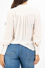 Camicia Georgette Pleats.