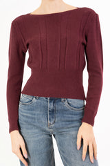 Maglioncino Soft Lines con scollo barca