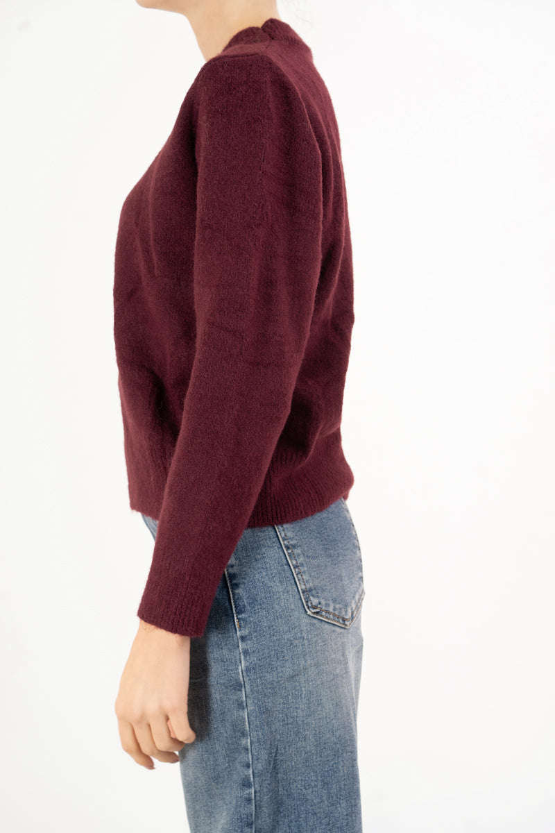 Maglioncino Teddy Chic con toppa ricamata