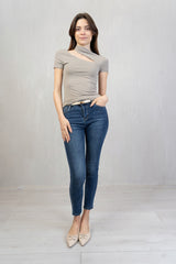 T-shirt Asimmetrica Cut-Out