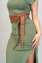 Cintura Fusciacca in Vera Pelle Made in Italy