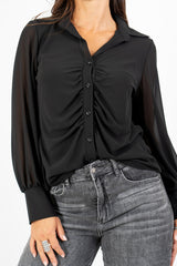 Camicia Draped Glow.