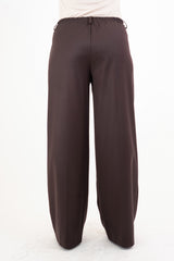 Pantalone CityPalazzo in poliviscosa elasticizzata