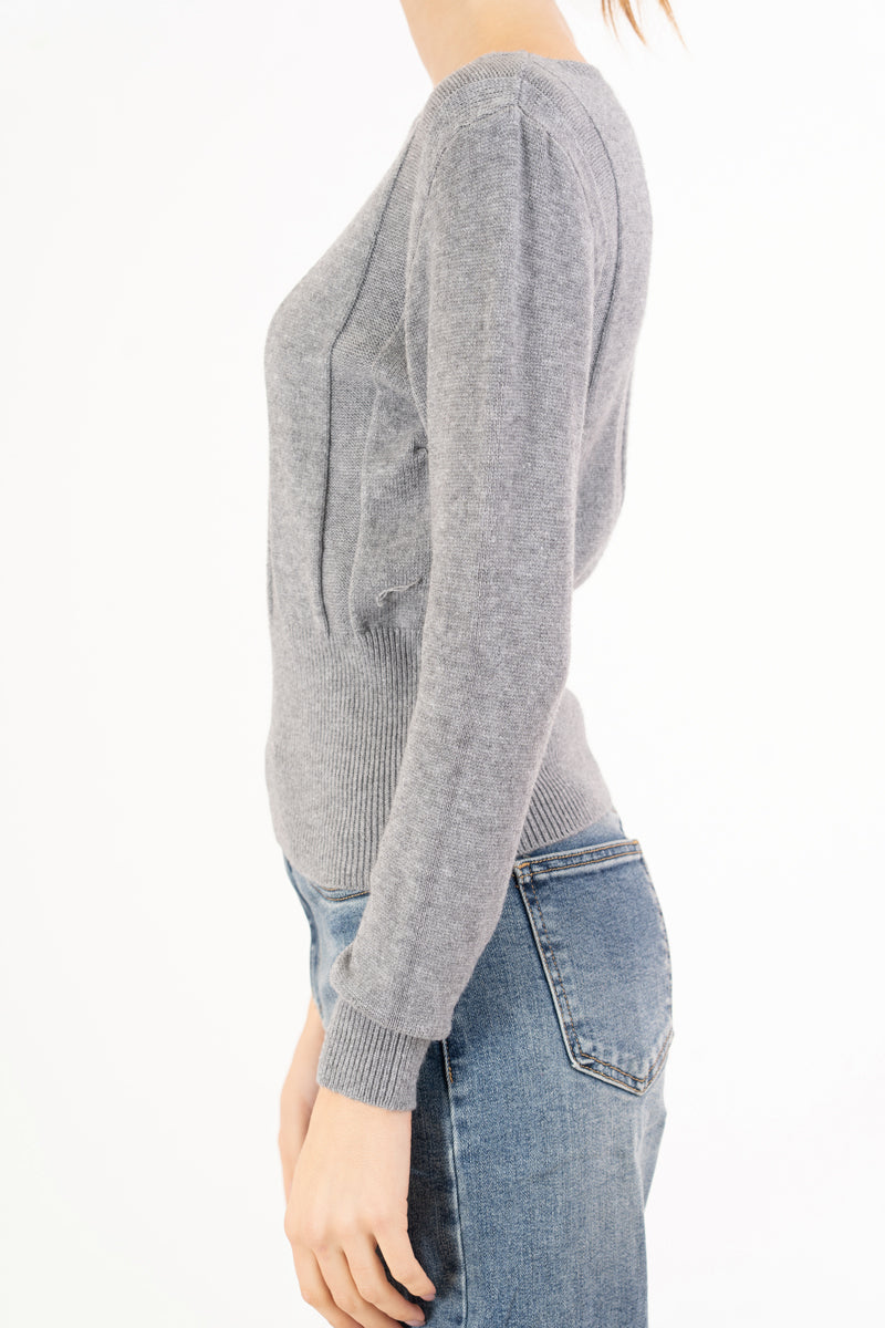 Maglioncino Soft Lines con scollo barca