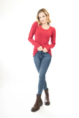 Maglia basic girocollo