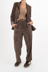 Giacca Velvet Line effetto velluto a coste