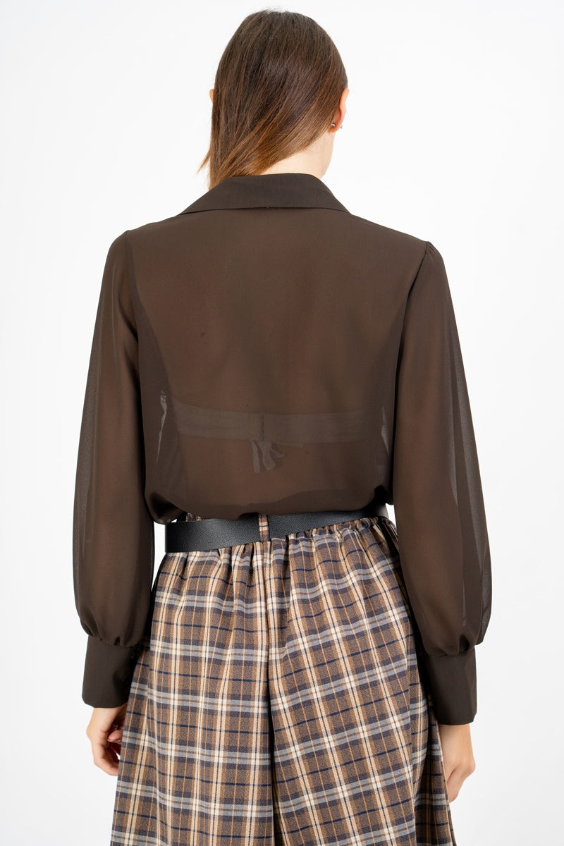 Camicia Draped Glow.