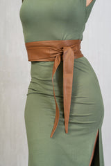 Cintura Fusciacca in Vera Pelle Made in Italy