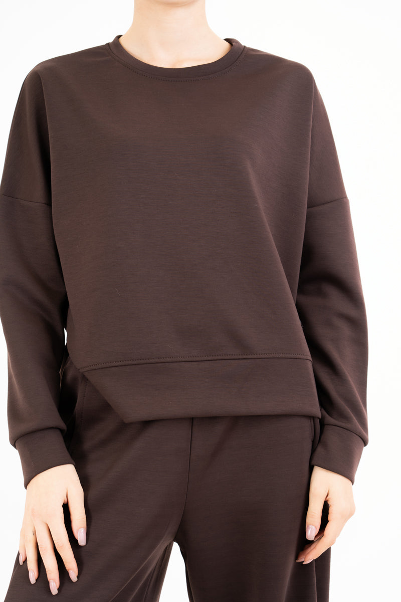 Felpa Soft Fit in misto viscosa