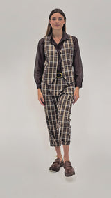 Gilet Scottish Warm a quadri.