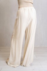 Completo tela di viscosa Gilet e Pantalone