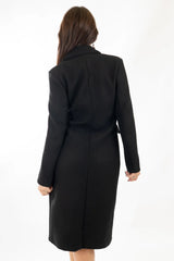 Cappotto avvitato panno un petto 3 bottoni