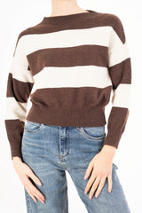 Maglioncino Soft Stripes in misto lana