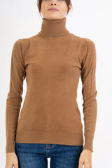 Maglia Dream Basic Dolcevita in Viscosa.