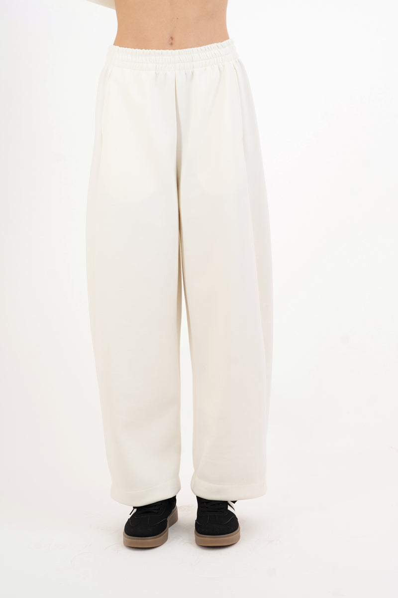 Pantalone Soft Fit con elastico in vita