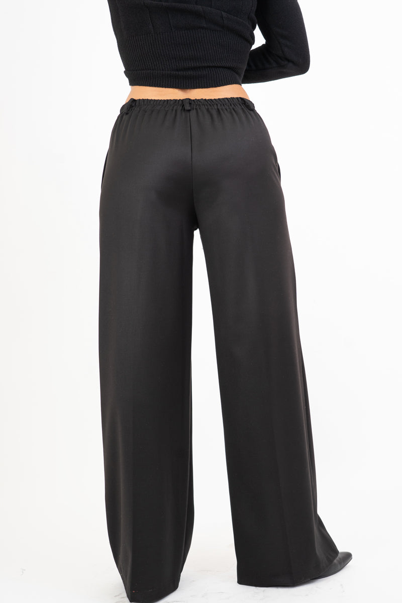 Pantalone CityPalazzo in poliviscosa elasticizzata