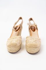 Zeppe Ricamate Beige