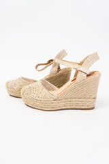 Zeppe Ricamate Beige