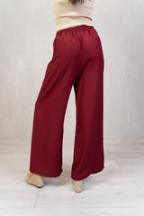 Completo tela di viscosa Gilet e Pantalone