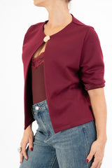 Giacchino ChicButton in felpa morbida