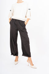 Pantalone HerringLine in poliviscosa con elastico