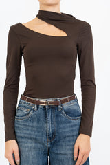 Body Cut-Out Glam – doppio scollo asimmetrico